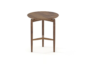 AVIATOR - Round solid wood coffee table _ Air Division